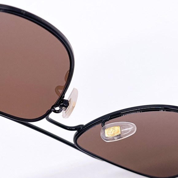NEW GUCCI GG0514S 002 UNISEX BLAXK BROWN AVIATOR SUNGLASSES GUCCI - Picture 10 of 15